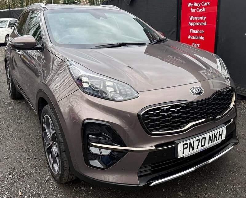 Used Kia Sportage GT-Line 134 HP (98 kW) 2020 Brown SUV