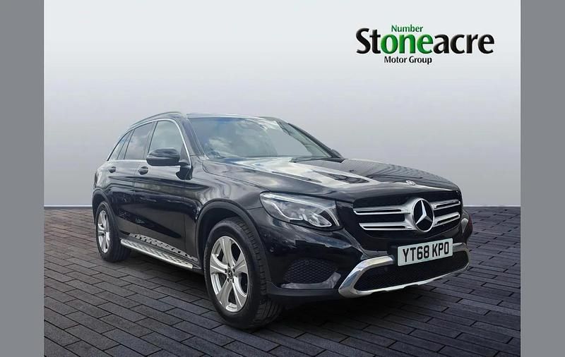 Used Mercedes GLC220 168 HP (123 kW) 2018 Black SUV