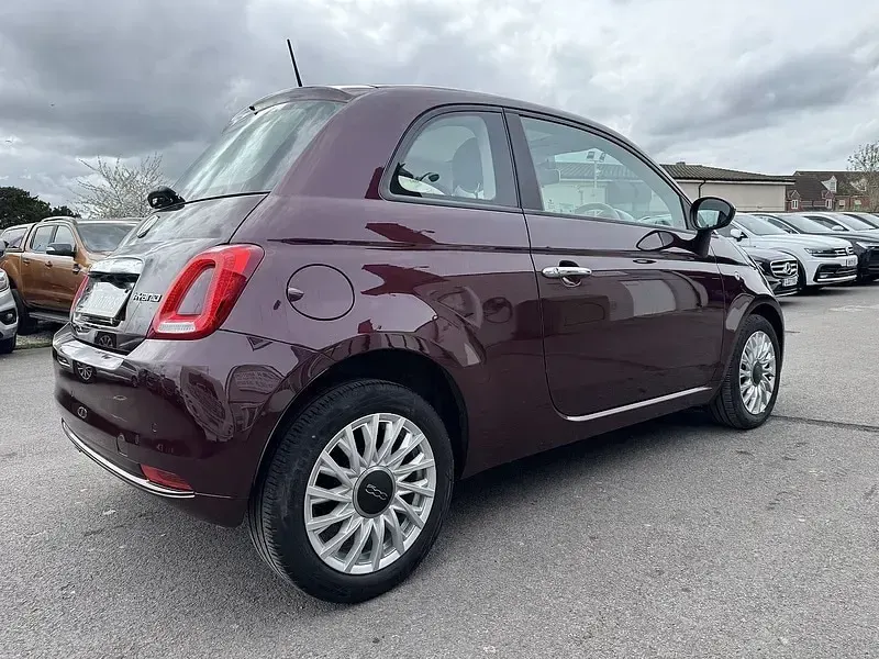 Used Fiat 500 Lounge 70 HP (51 kW) 2021 Red Hatchback