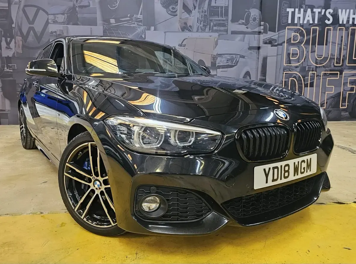 Used BMW 120 Efficient Dynamics 2018 Black Hatchback