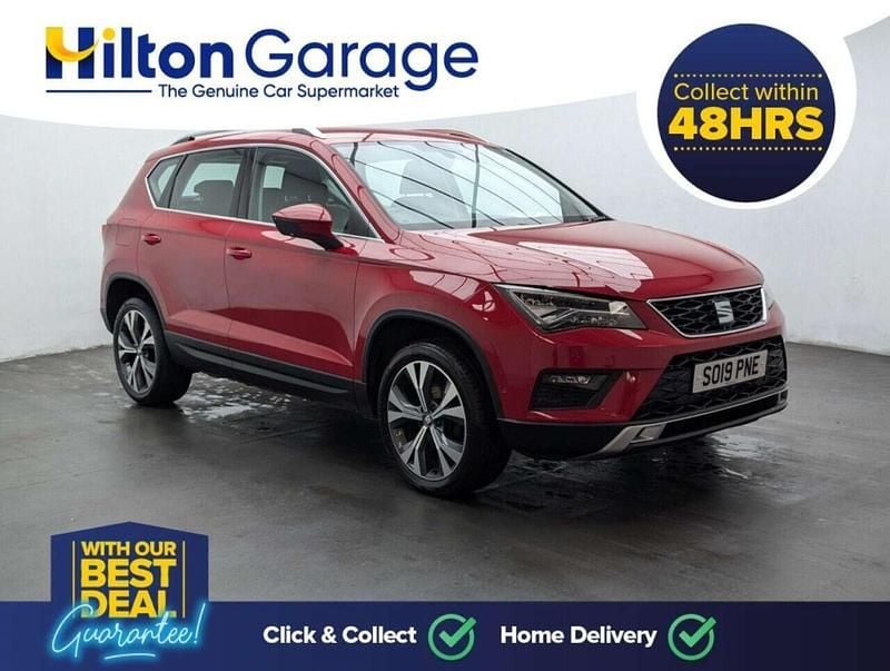 Used Seat Ateca SE Technology 116 HP (85 kW) 2019 Red SUV