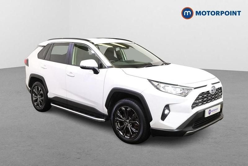 White Used 2022 Toyota RAV4 Hybrid Design SUV | £26,799 (Super price) - Image 1/4