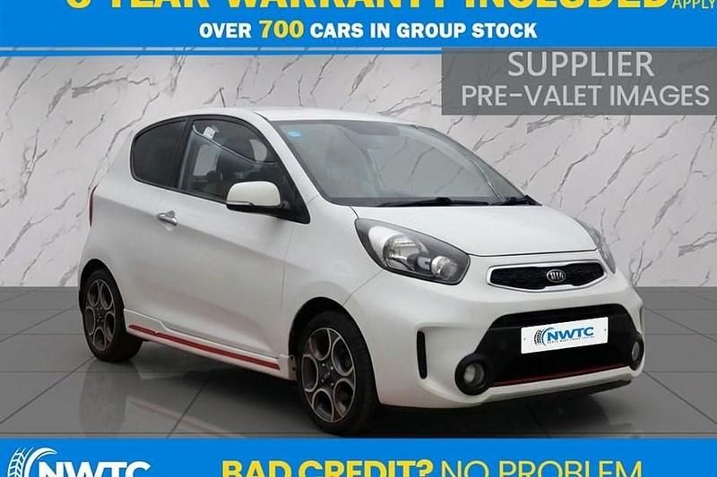 Used Kia Picanto 84 HP (61 kW) 2015 White Hatchback