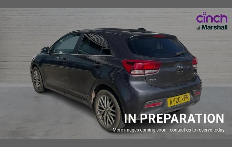 Used Kia Rio 99 HP (72 kW) 2020 Grey Hatchback