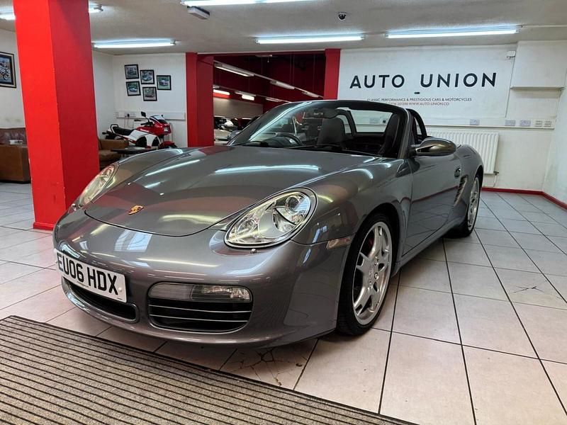 Usado Porsche Boxster 280 CV (205 kW) 2006 Gris Descapotable