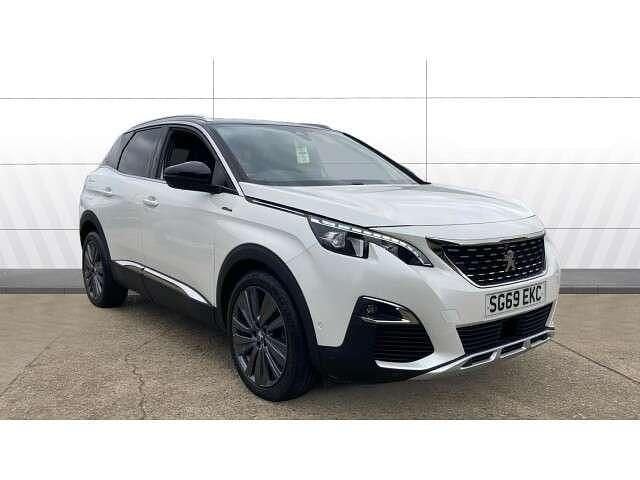 White Used 2019 Peugeot 3008 Premium SUV | £14,530 (Good price) - Image 1/4