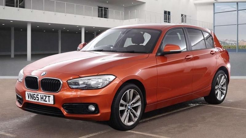 Used BMW 116 Sport Line 2015 Orange Hatchback