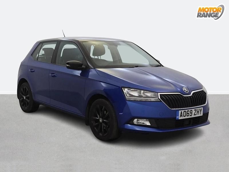 Blue Used 2020 Skoda Fabia Colour Edition Hatchback | £10,895 (Fair price) - Image 1/4