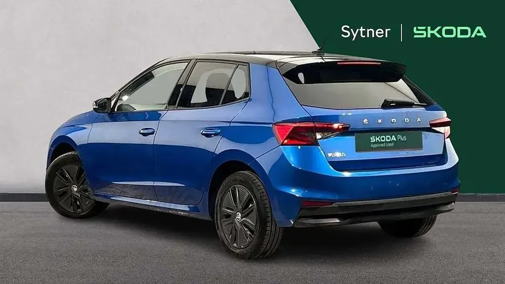 Usado Skoda Fabia Colour Edition 79 HP (58 kW) 2023 Azul Citadino