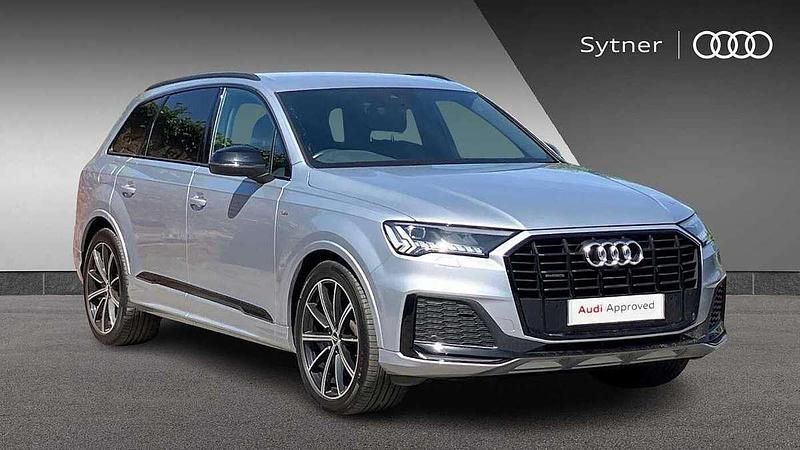 Silver Used 2020 Audi Q7 Black Edition SUV | £39,500 (A bit pricey) - Image 1/4
