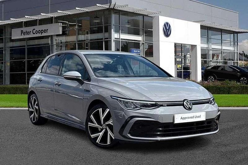 Grey Used 2022 VW Golf VIII R-line Hatchback | £20,691 (A bit pricey) - Image 1/4