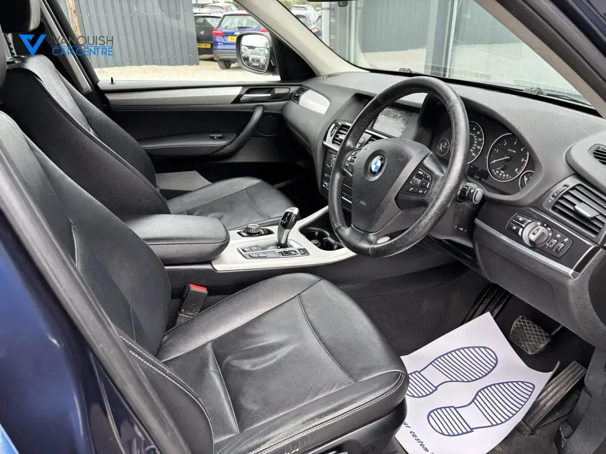 Used BMW X3 184 HP (135 kW) 2014 Blue SUV