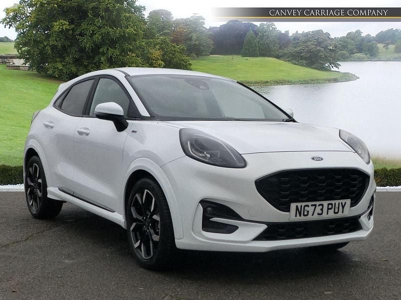 White Used 2023 Ford Puma ST-Line X Hatchback | £16,000 (Good price) - Image 1/4