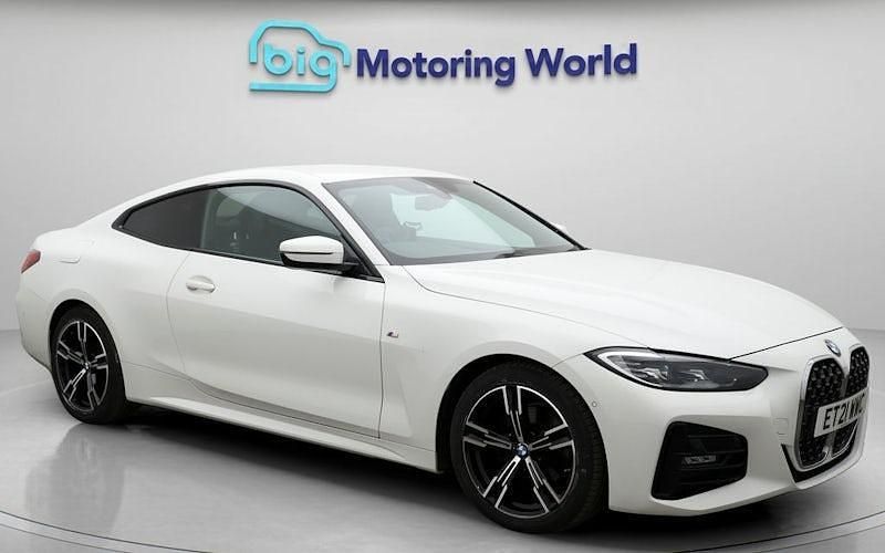 Used BMW 420 M Sport 190 HP (139 kW) 2021 White Coupe