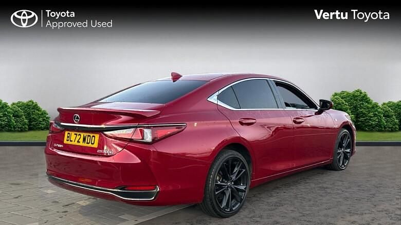 Used Lexus ES300H Sport Line 218 HP (160 kW) 2023 Red Sedan