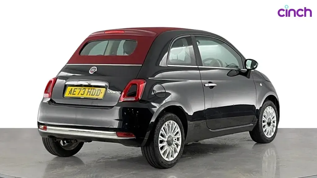 Used Fiat 500 2023 Black Cabriolet