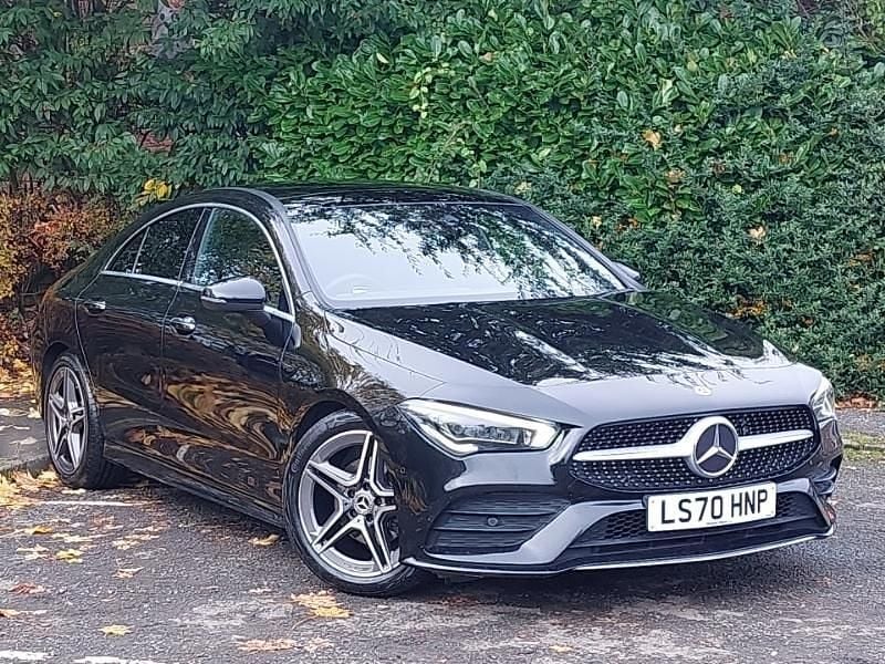 Black Used 2020 Mercedes CLA180 AMG Line Premium Plus Sedan | £24,798 (Fair price) - Image 1/4