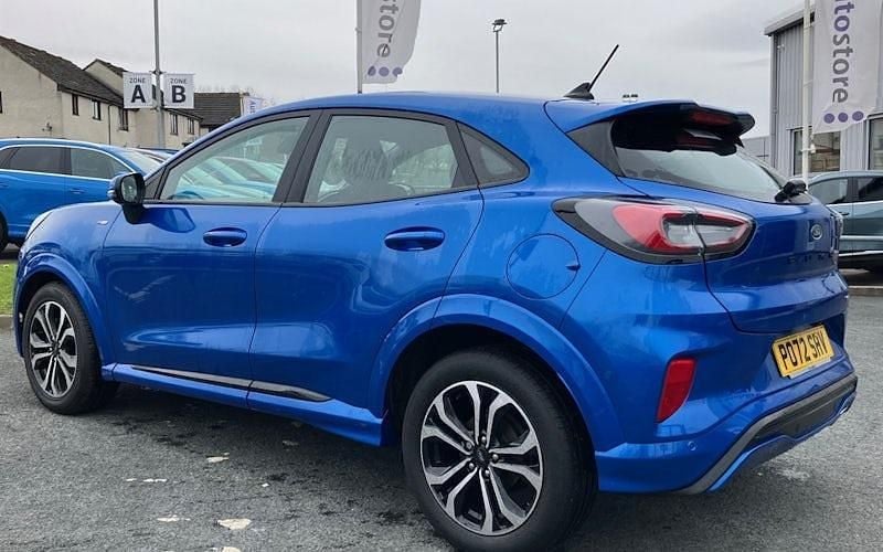 Used Ford Puma ST-Line 125 HP (91 kW) 2022 Blue Hatchback