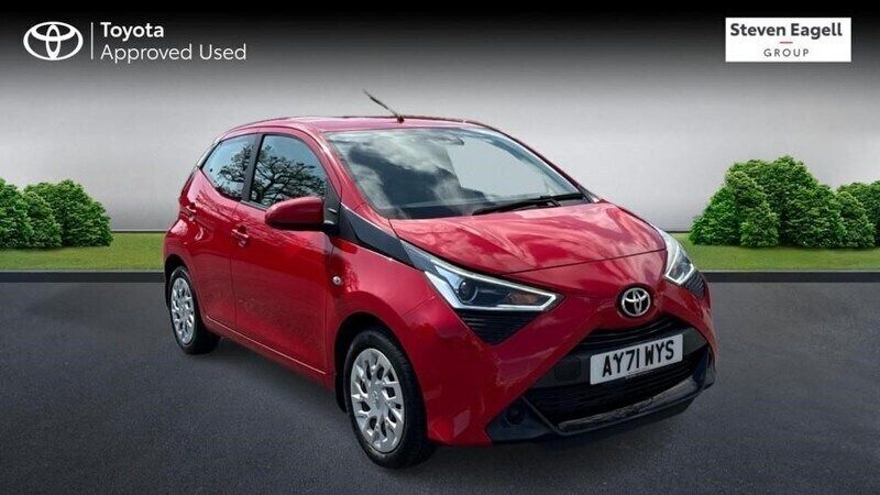 Red Used 2021 Toyota Aygo X-play Hatchback | £10,572 (Fair price) - Image 1/4