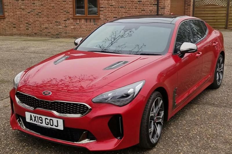 Used Kia Stinger GT 370 HP (272 kW) 2019 Red Hatchback
