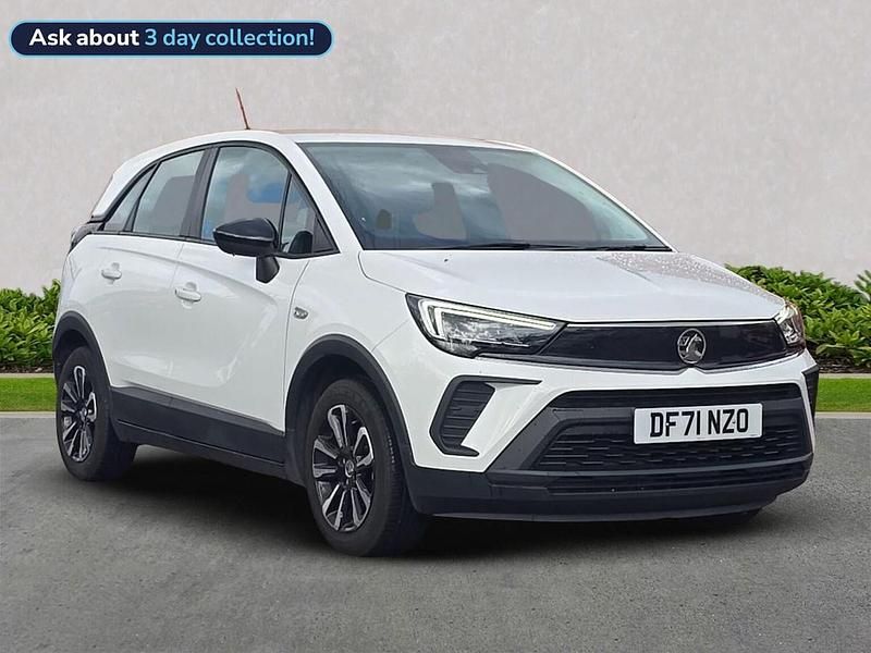 White Used 2022 Vauxhall Crossland Edition SUV | £10,068 (Good price) - Image 1/4