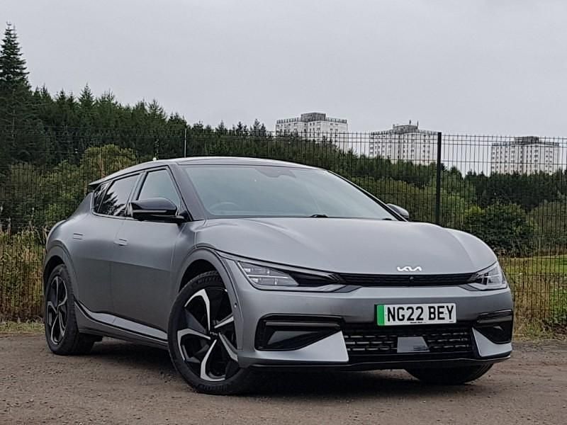 Grey Used 2022 Kia EV6 2 SUV | £23,298 (A bit pricey) - Image 1/4