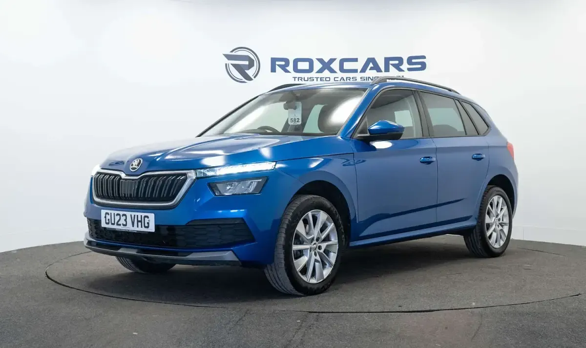 Used Skoda Kamiq SE Drive 150 HP (110 kW) 2023 Blue SUV