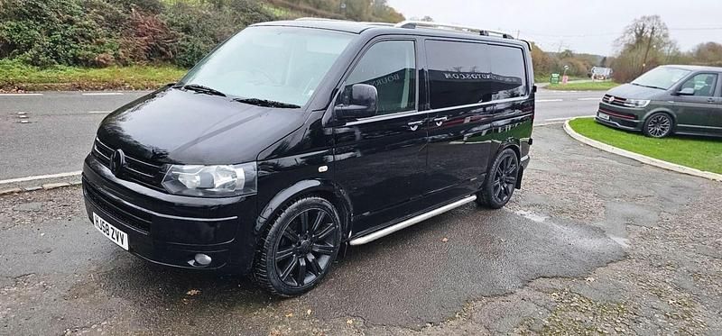Used VW Transporter 130 HP (95 kW) 2008 Black Van