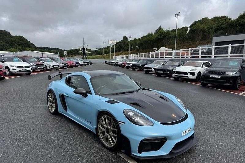 Blue Used 2022 Porsche Cayman GT4 Coupe | £125,000 (Good price) - Image 1/1