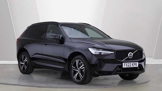 Black Used 2022 Volvo XC60 R-Design SUV | £31,350 (Good price) - Image 1/3