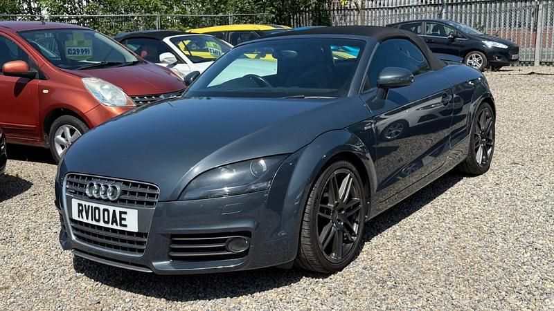 Used Audi TT S-Line 170 HP (125 kW) 2010 Grey Cabriolet