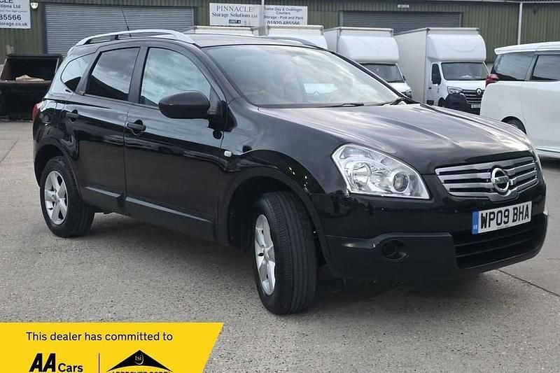 Black Used 2009 Nissan Qashqai +2 Visia SUV | £2,495 (A bit pricey) - Image 1/1