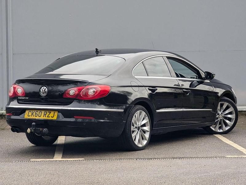 Used VW CC 140 HP (102 kW) 2010 Black Sedan