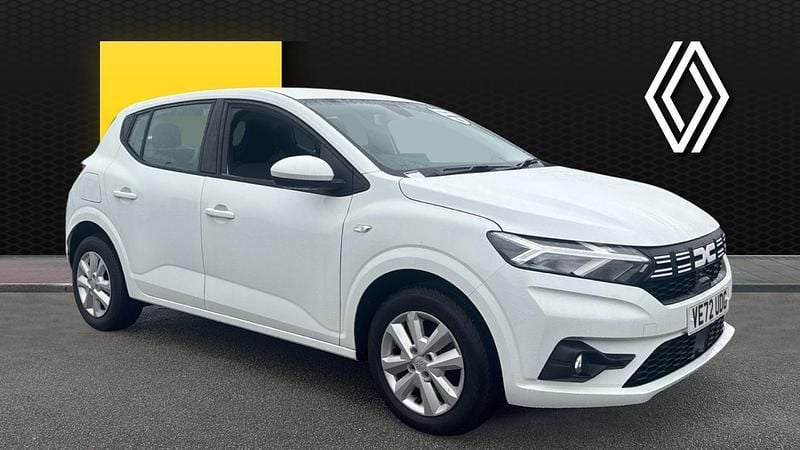 Used Dacia Sandero Expression 91 HP (66 kW) 2023 White Hatchback