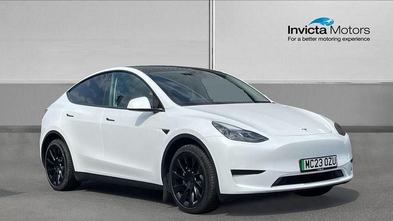 White Used 2023 Tesla Model Y SUV | £24,750 - Image 1/4