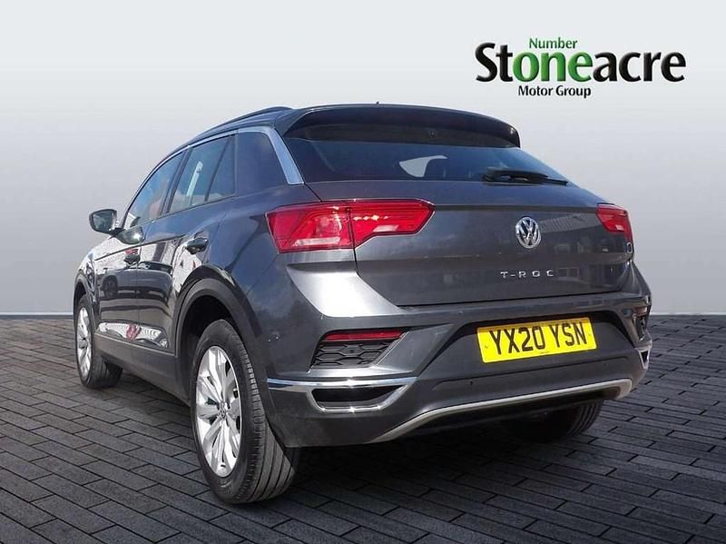 Used VW T-Roc SE 115 HP (84 kW) 2020 Grey SUV