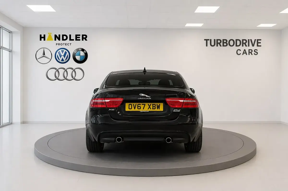 Used Jaguar XE R-Sport 249 HP (183 kW) 2017 Black Sedan