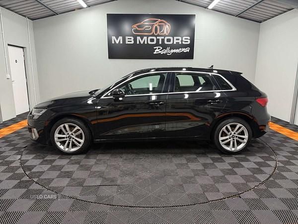 Used Audi A3 Sport 110 HP (80 kW) 2021 Black Hatchback