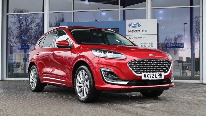 Red Used 2022 Ford Kuga Vignale SUV | £22,596 (Fair price) - Image 1/1