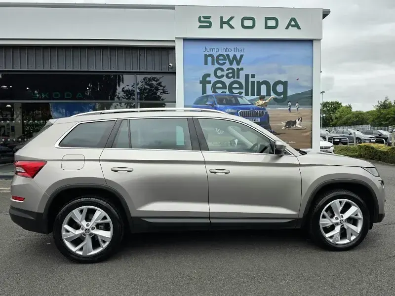 Used Skoda Kodiaq 150 HP (110 kW) 2017 Beige SUV
