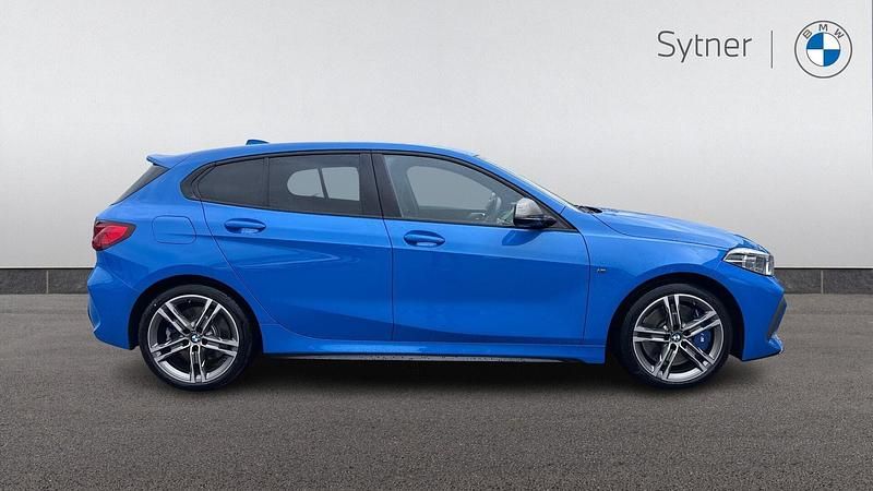 Used BMW M135 Shadowline 302 HP (222 kW) 2023 Blue Hatchback