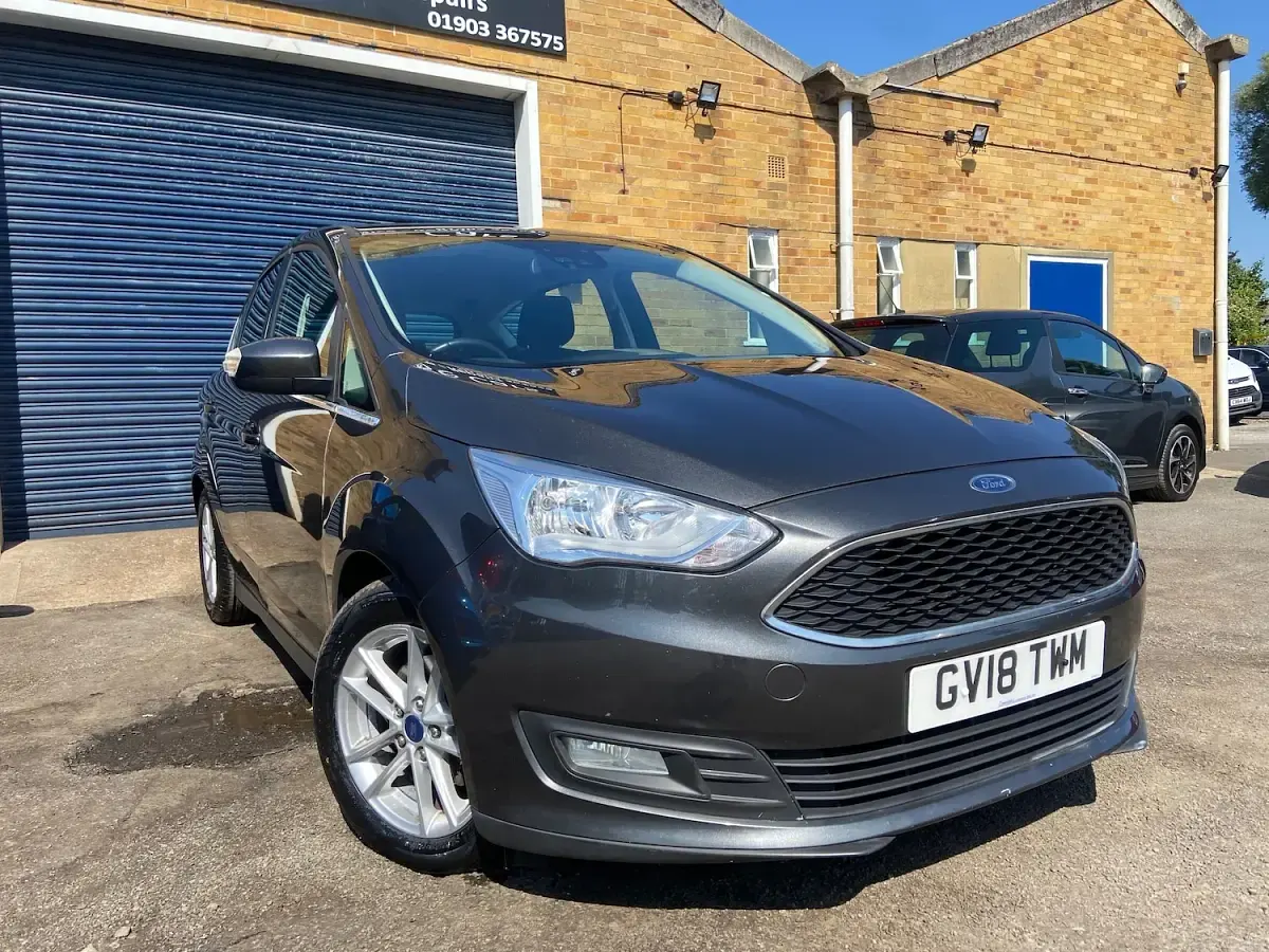 Used Ford C-MAX Zetec 125 HP (91 kW) 2018 Grey MPV