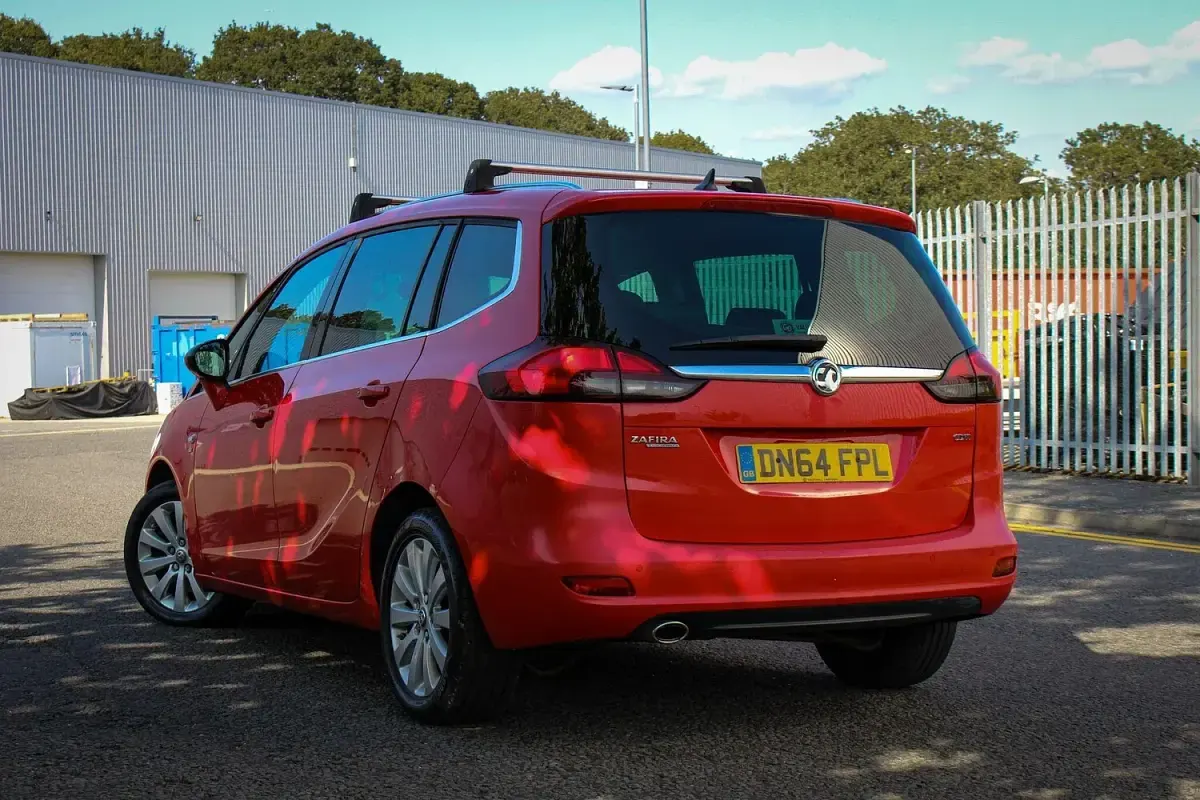Used Vauxhall Zafira Tourer 2014 Red MPV