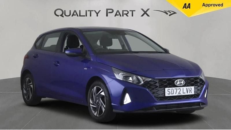 Used Hyundai i20 SE 100 HP (73 kW) 2022 Blue Hatchback