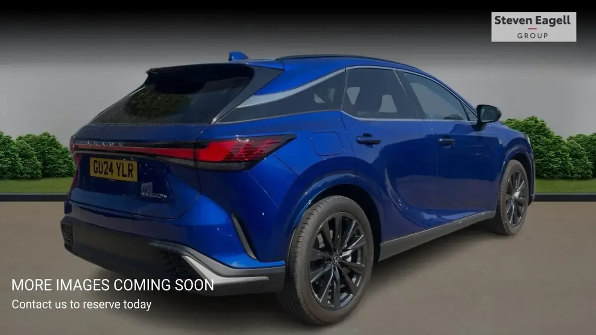 Used Lexus RX450h+ Sport Design Packet 2024 Blue Estate