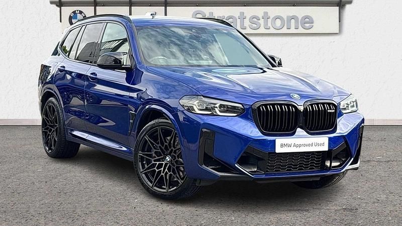 Blue Used 2021 BMW X3 Competition Edition SUV | £55,450 (Expensive) - Image 1/3