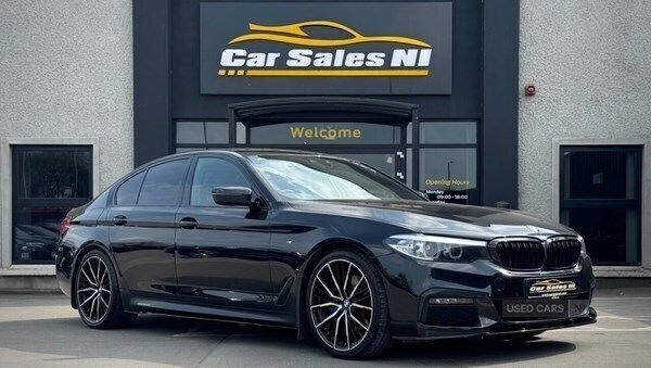Black Used 2019 BMW 530 M Sport Sedan | £19,900 (Fair price) - Image 1/4