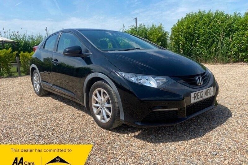 Black Used 2012 Honda Civic SE Hatchback | £2,995 (Fair price) - Image 1/1