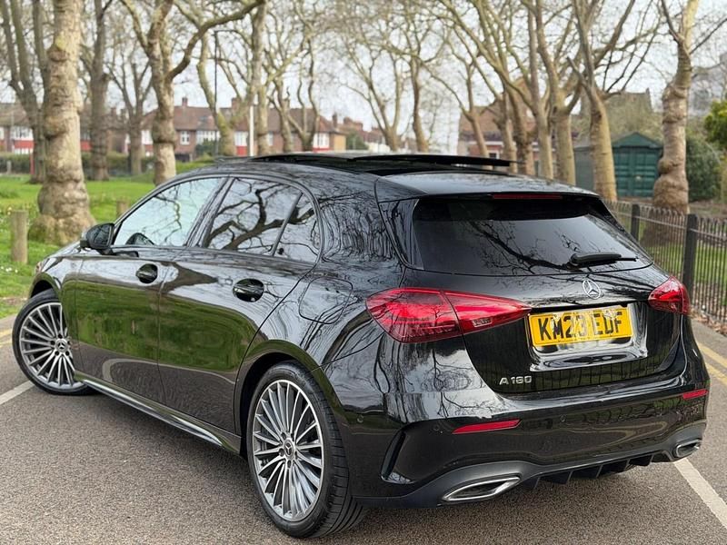 Used Mercedes A180 AMG Line Premium Plus 136 HP (100 kW) 2023 Black Hatchback