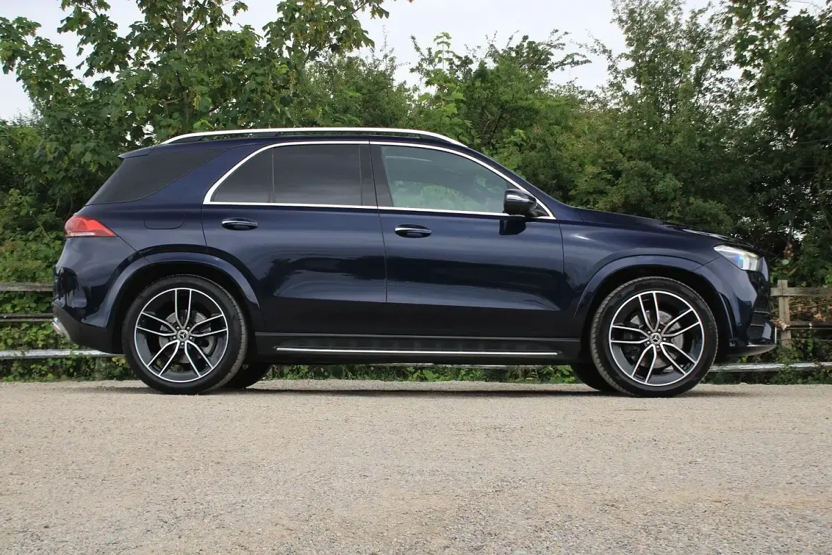 Used Mercedes GLE400 AMG line 2020 Blue SUV